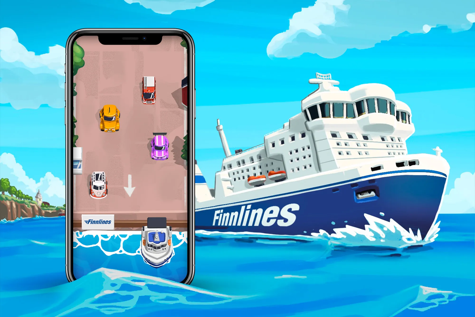 Load the ship and win!